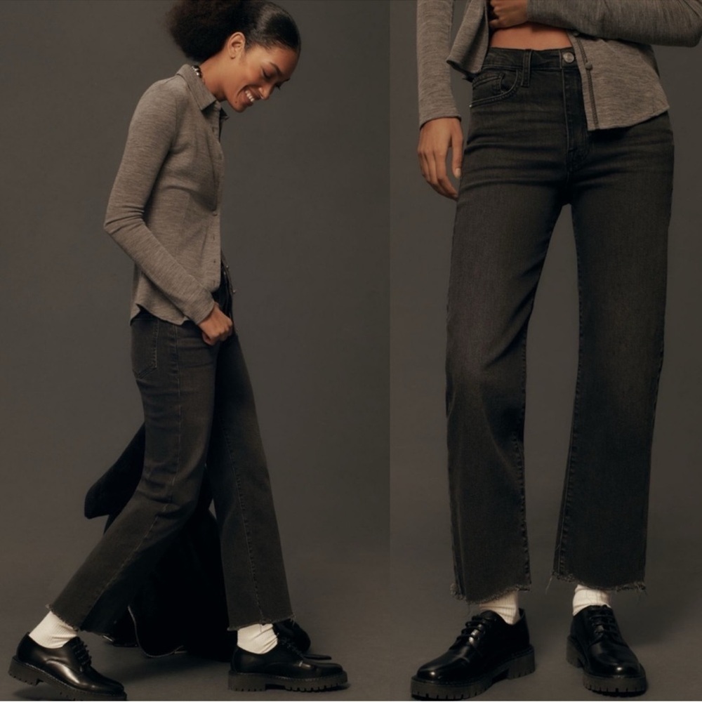 FRAME Le Jane Crop Straight Denim Jeans
